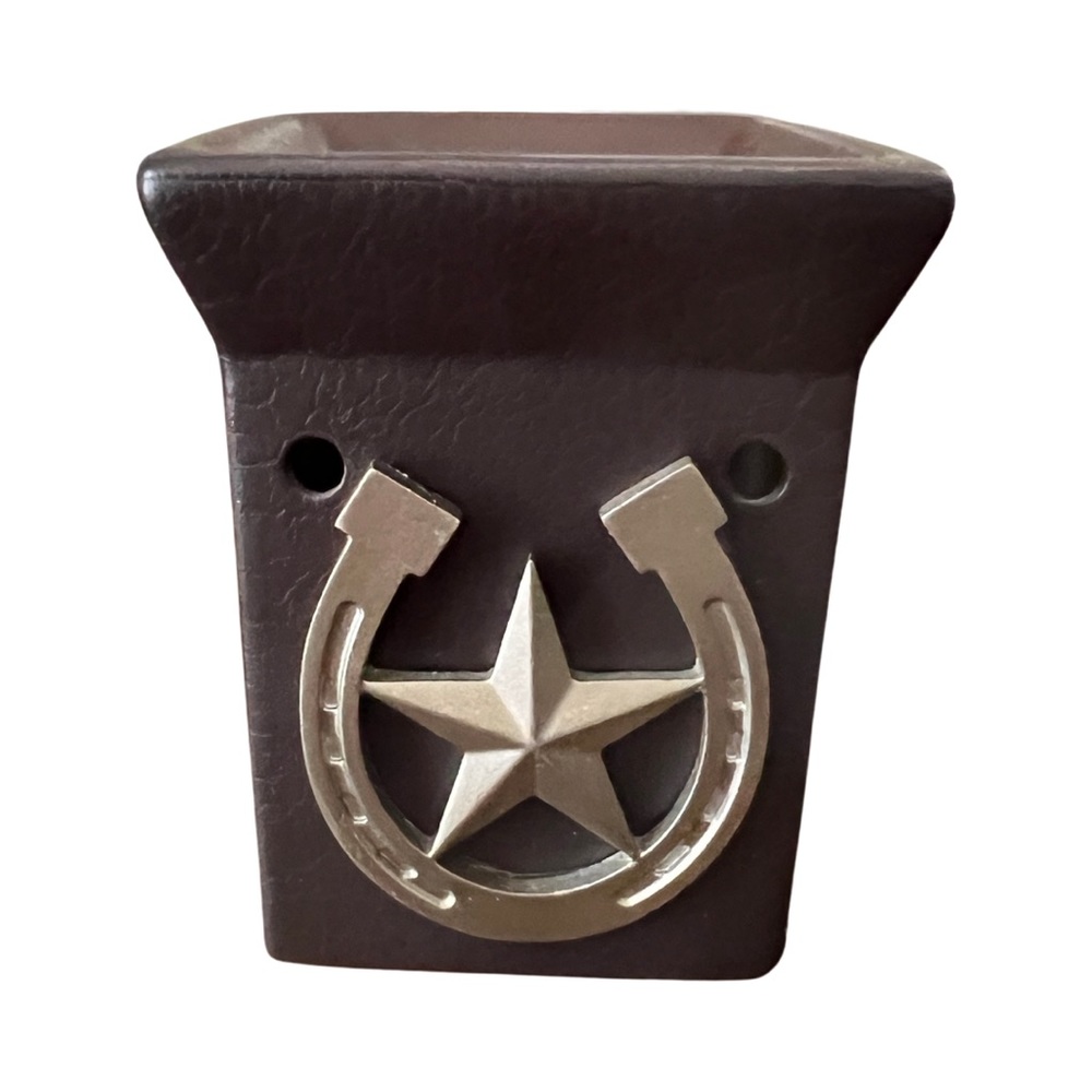 Scentsy Wrangler Plug‎ In Star Horseshoe Western Wax Warmer Nightlight